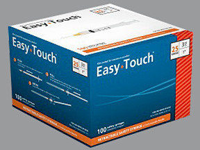 EASY TOUCH SYRINGE 3 ML 25GX1"