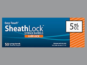 EASY TOUCH SHEATHLOCK 5 ML SYR