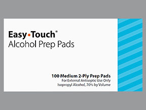 EASY TOUCH ALCOHOL 70% PADS