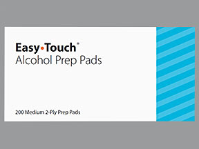 EASY TOUCH ALCOHOL 70% PADS