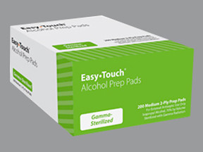 EASY TOUCH ALCOHOL 70% PADS