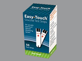 EASY TOUCH GLUCOSE TEST STRIP