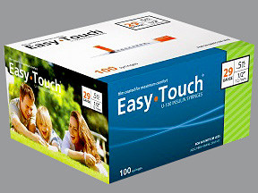 EASY TOUCH INSULIN SYR 0.5 ML