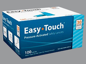 EASY TOUCH PRESSURE 30G LANCET