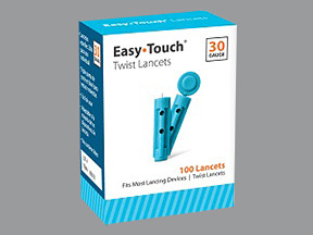 EASY TOUCH TWIST 30G LANCETS