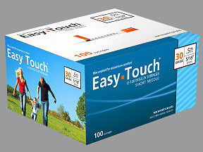 EASY TOUCH INSULIN SYR 0.5 ML