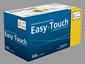 EASY TOUCH PEN NEEDLE 31GX1/4"