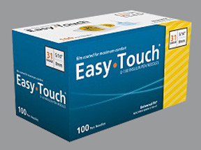 EASY TOUCH PEN NEEDLE 31GX5/16