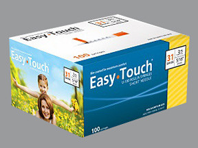 EASY TOUCH INSULIN SYR 0.3 ML