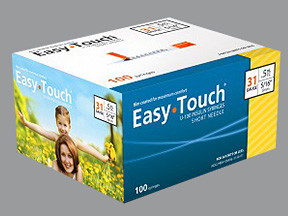 EASY TOUCH INSULIN SYR 0.5 ML