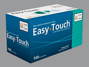 EASY TOUCH PEN NEEDLE 32GX3/16