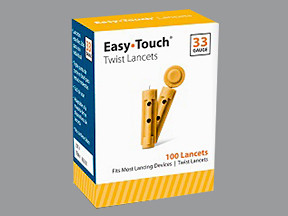 EASY TOUCH TWIST 33G LANCETS