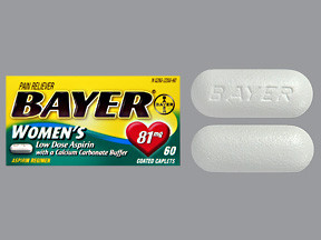 BAYER WOMEN'S ASPIRIN TABLET