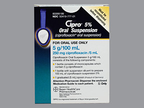 CIPRO 5% SUSPENSION