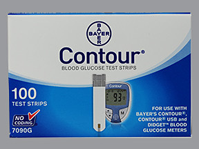 CONTOUR TEST STRIP