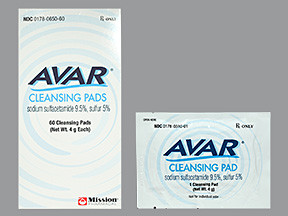 AVAR 9.5-5% CLEANSING PADS