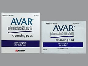 AVAR 9.5-5% CLEANSING PADS