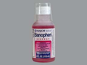 BANOPHEN ALLERGY 12.5 MG/5 ML