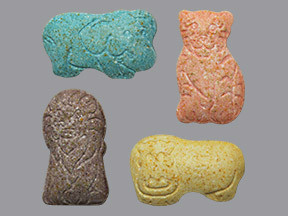 ANIMAL SHAPES TABLET CHEW