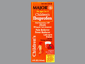 CHILDREN IBUPROFEN 100 MG/5 ML