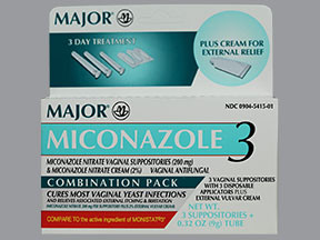 MICONAZOLE 3 COMBO PACK