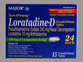 LORATADINE-D 24HR TABLET