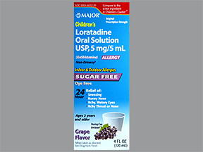 CHILD LORATADINE 5 MG/5 ML SOL