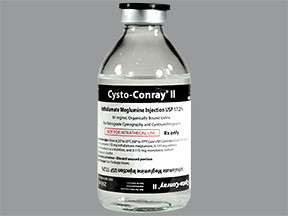 CYSTO-CONRAY II 17.2% VIAL