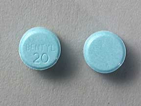 BENTYL 20 MG TABLET