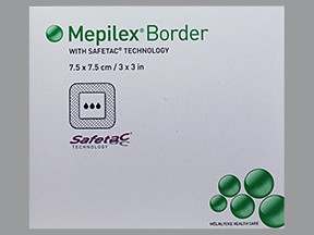 MEPILEX BORDER 3"X3" DRESSING