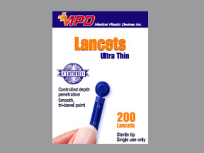 LANCETS ULTRA THIN 26G