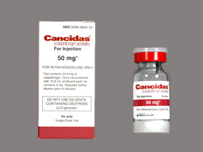 CANCIDAS IV 50 MG VIAL