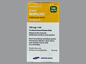 RENFLEXIS 100 MG VIAL