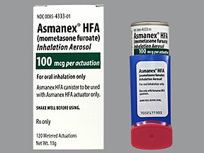 ASMANEX HFA 100 MCG INHALER