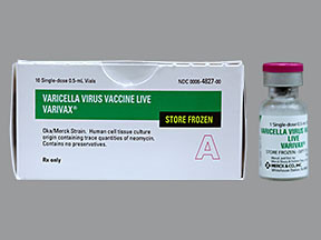 VARIVAX VACCINE WITH DILUENT