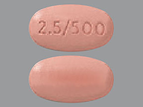 SEGLUROMET 2.5-500 MG TABLET