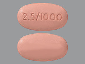 SEGLUROMET 2.5-1,000 MG TABLET