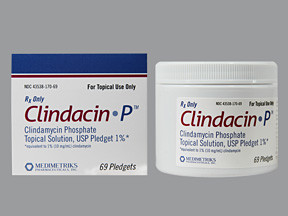 CLINDACIN P 1% PLEDGETS