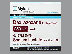 DEXRAZOXANE 250 MG VIAL