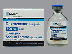 DEXRAZOXANE 500 MG VIAL