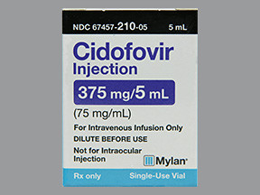 CIDOFOVIR 375 MG/5 ML VIAL