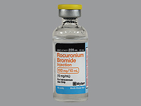 ROCURONIUM 100 MG/10 ML VIAL