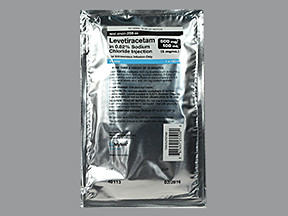 LEVETIRACETAM-NACL 500 MG/100