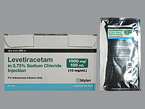 LEVETIRACETAM-SODIUM CHLORIDE 1,000 MG/100 ML