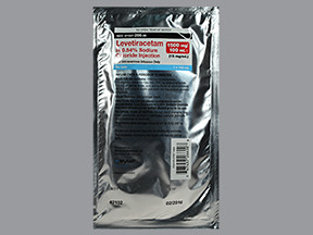 LEVETIRACETAM-SODIUM CHLORIDE 1,500 MG/100 ML