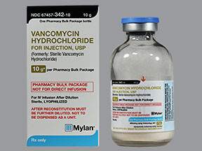 VANCOMYCIN HCL 10 GM VIAL