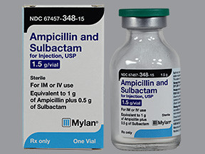 AMPICILLIN-SULBACTAM 1.5 GM VL