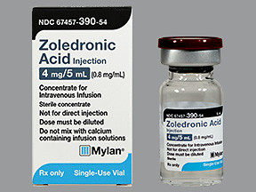 ZOLEDRONIC ACID 4 MG/5 ML VIAL
