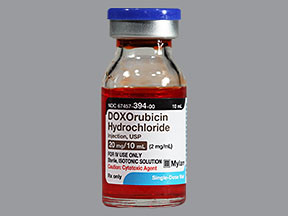 DOXORUBICIN 20 MG/10 ML VIAL