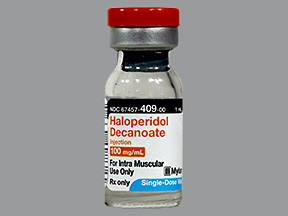 HALOPERIDOL DEC 100 MG/ML VIAL